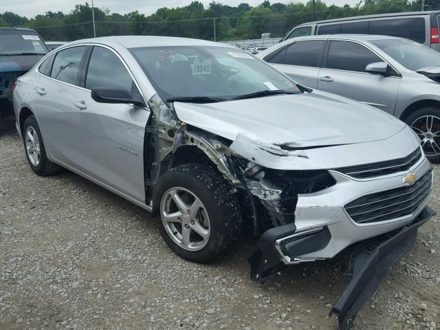 1G1ZB5STXJF169763 - 2018 CHEVROLET MALIBU LS Gümüş foto 1