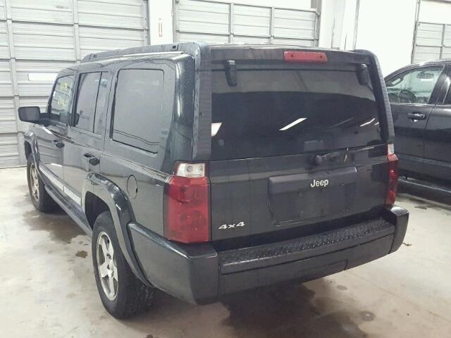 1J4RG4GK7AC128960 - 2010 JEEP COMMANDER BLACK photo 3