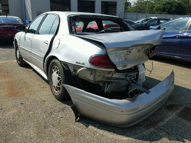 1G4HP54K91U295144 - 2001 BUICK LESABRE CU SILVER photo 3