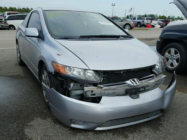 2HGFG126X8H576006 - 2008 HONDA CIVIC SILVER photo 1