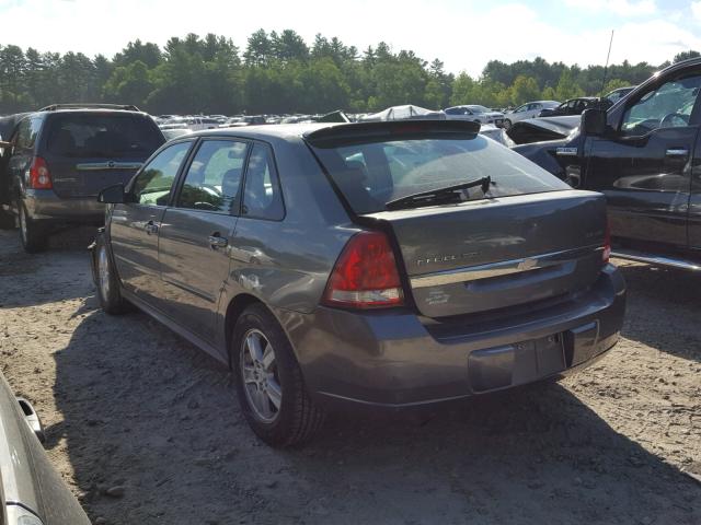 1G1ZT64865F145395 - 2005 CHEVROLET MALIBU MAX 灰色 照片 3