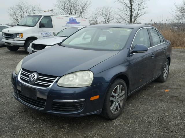 3VWSF71K46M726625 - 2006 VOLKSWAGEN JETTA 2.5 BLUE photo 2