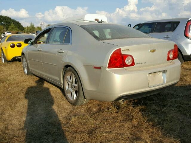 1G1ZC5EB8AF153559 - 2010 CHEVROLET MALIBU GOLD photo 3