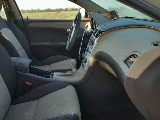 1G1ZC5EB8AF153559 - 2010 CHEVROLET MALIBU ოქროსფერი ფოტო 5