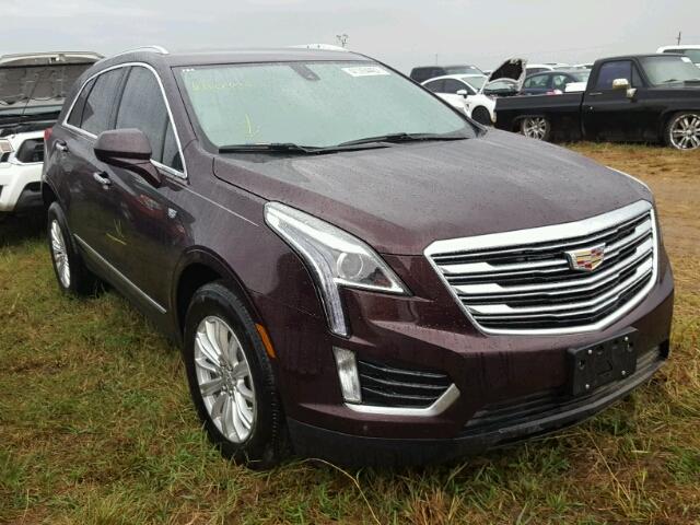 1GYKNARS2JZ104243 - 2018 CADILLAC XT5 BURGUNDY photo 1