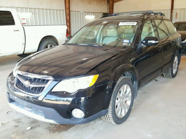 4S4BP86CX84341670 - 2008 SUBARU OUTBACK 3. BLACK photo 2