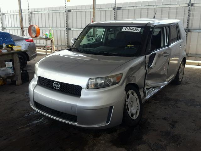 JTLKE50E091080897 - 2009 TOYOTA SCION XB Silber Foto 2