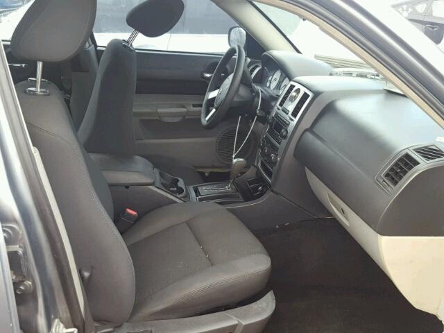 2B3KA43G47H796507 - 2007 DODGE CHARGER TEAL photo 5