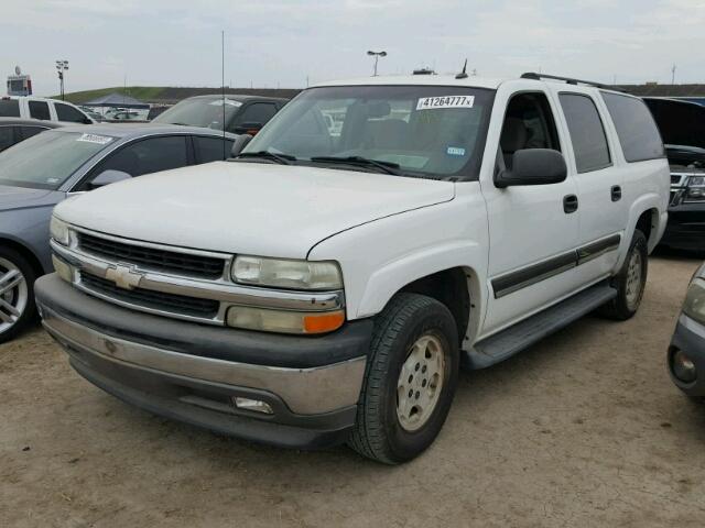 3GNEC16Z85G156452 - 2005 CHEVROLET SUBURBAN WHITE photo 2