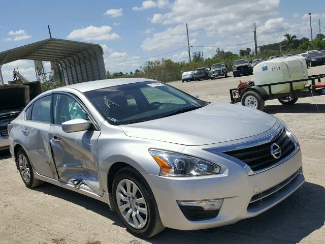 1N4AL3APXFC197197 - 2015 NISSAN ALTIMA 2.5 SILVER photo 1