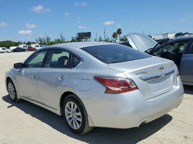 1N4AL3APXFC197197 - 2015 NISSAN ALTIMA 2.5 SILVER photo 3