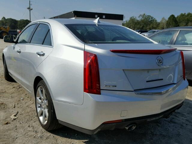 1G6AA5RX5E0183064 - 2014 CADILLAC ATS SILVER photo 3