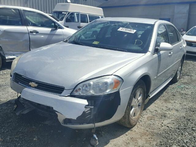2G1WB5EK4A1133788 - 2010 CHEVROLET IMPALA 银色 照片 2