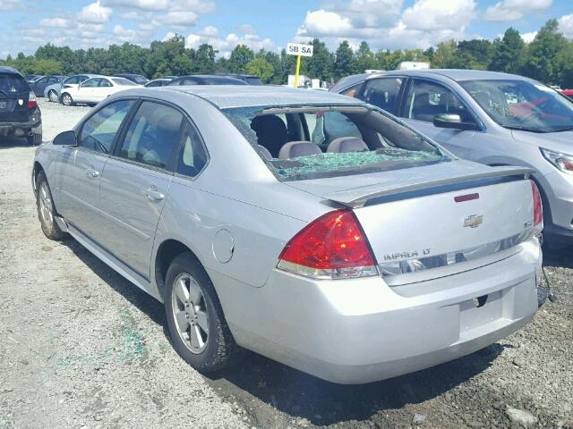 2G1WB5EK4A1133788 - 2010 CHEVROLET IMPALA 银色 照片 3