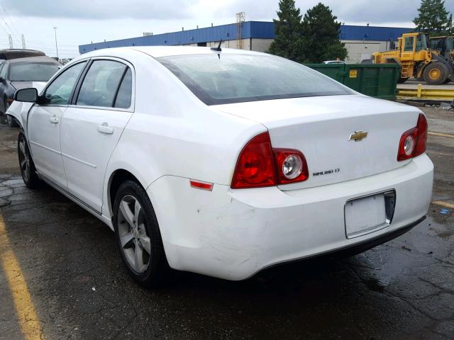1G1ZC5E1XBF233275 - 2011 CHEVROLET MALIBU 1LT 白色 照片 3