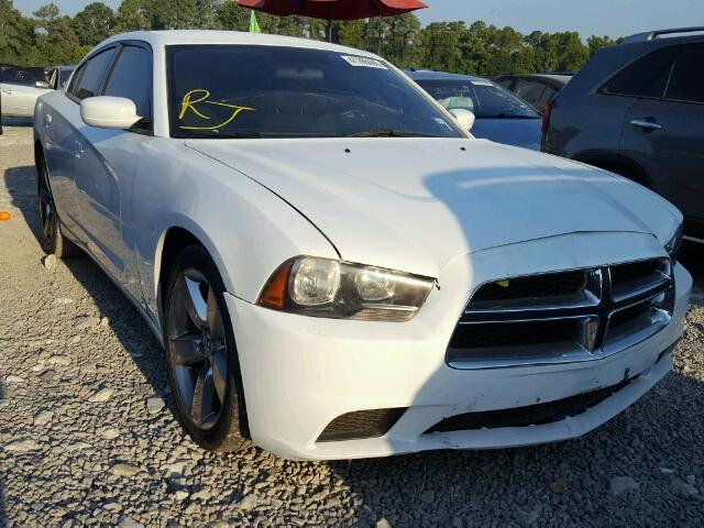 2C3CDXAT7CH305809 - 2012 DODGE CHARGER PO WHITE photo 1