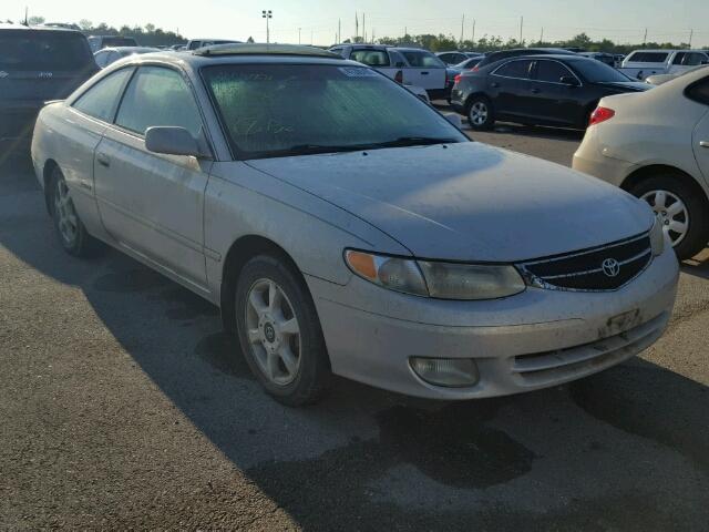 2T1CF22P91C467684 - 2001 TOYOTA CAMRY SOLA SILVER photo 1