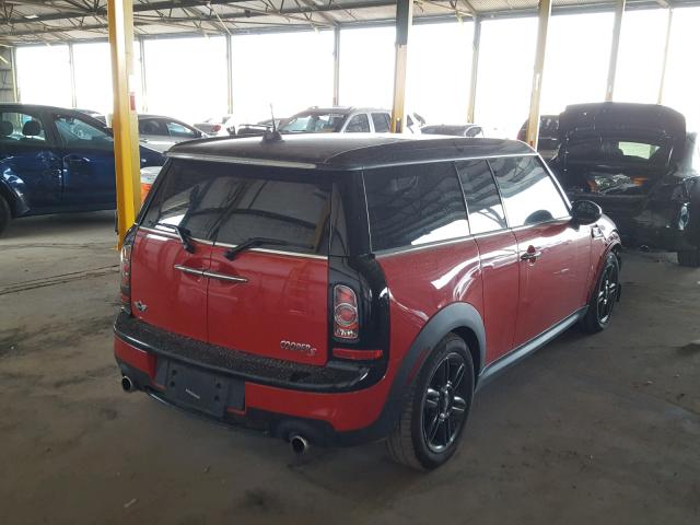 WMWZG3C59CTY38569 - 2012 MINI COOPER S C RED photo 4