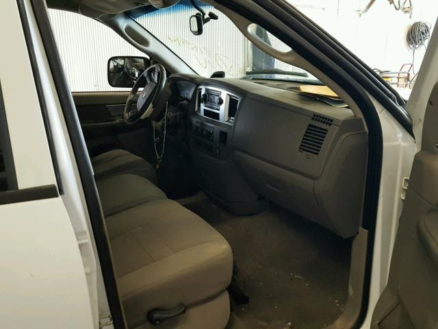 3D7KS28DX8G218594 - 2008 DODGE RAM 2500 S WHITE photo 5