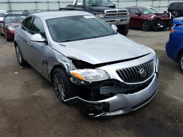 2G4GS5EVXD9241534 - 2013 BUICK REGAL PREM SILVER photo 1