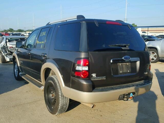 1FMEU64E67UA78574 - 2007 FORD EXPLORER E GRAY photo 3