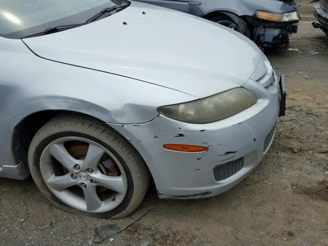 1YVHP80C075M57602 - 2007 MAZDA 6 I Silber Foto 9
