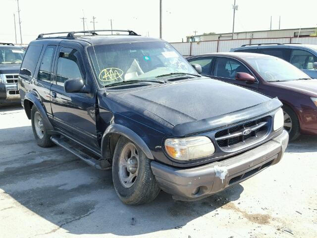 1FMZU70EXYUB00851 - 2000 FORD EXPLORER BLUE photo 1