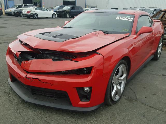 2G1FS1EP7C9800071 - 2012 CHEVROLET CAMARO ZL1 橙色 照片 2
