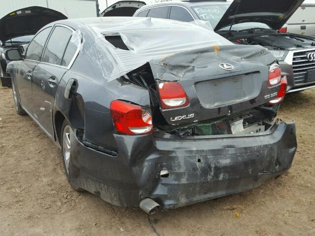 JTHBE1KS5A0049757 - 2010 LEXUS GS Чорний фото 3