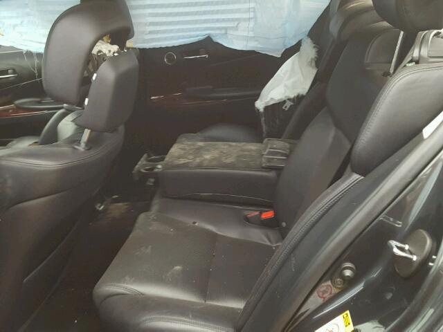 JTHBE1KS5A0049757 - 2010 LEXUS GS Чорний фото 6