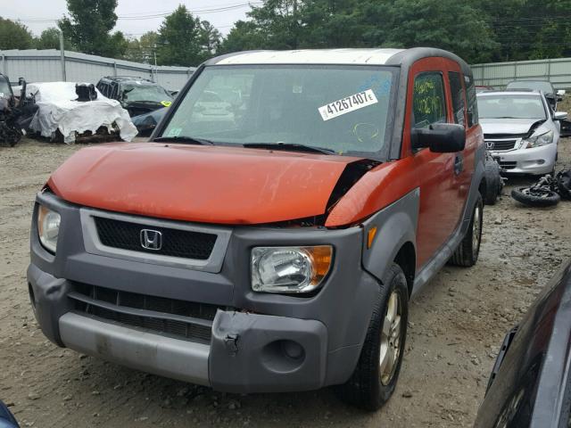 5J6YH18375L007611 - 2005 HONDA ELEMENT LX ORANGE photo 2