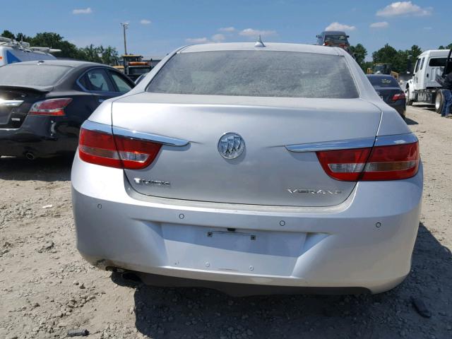 1G4PR5SK5D4152138 - 2013 BUICK VERANO CON SILVER photo 9