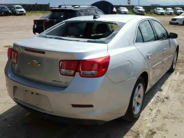 1G11A5SL8FU130267 - 2015 CHEVROLET MALIBU LS 银色 照片 4