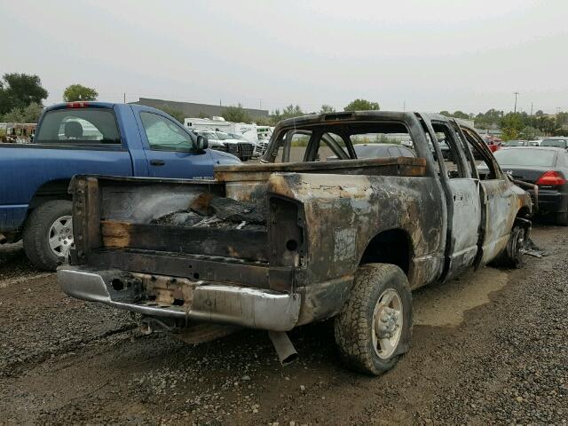 3D7KS28A78G125098 - 2008 DODGE RAM 2500 S BURN photo 4