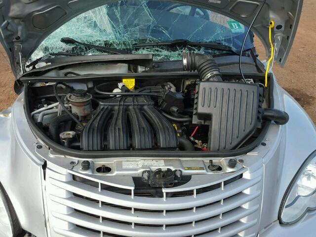 3A8FY48B58T165632 - 2008 CHRYSLER PT CRUISER SILVER photo 7