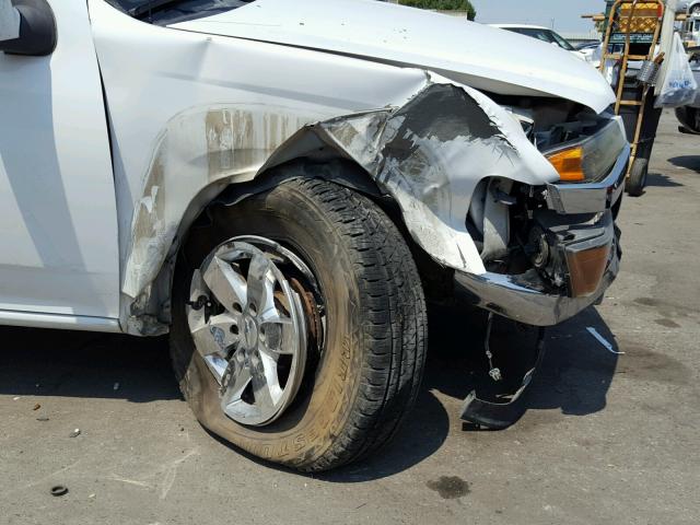 1GCJSDDE5A8107057 - 2010 CHEVROLET COLORADO L WHITE photo 9