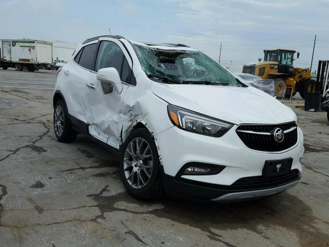 KL4CJ1SB4JB651663 - 2018 BUICK ENCORE SPO WHITE photo 1