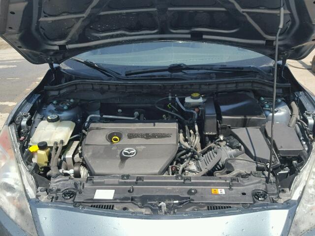 JM1BL1UF2C1660107 - 2012 MAZDA 3 I BLUE photo 7