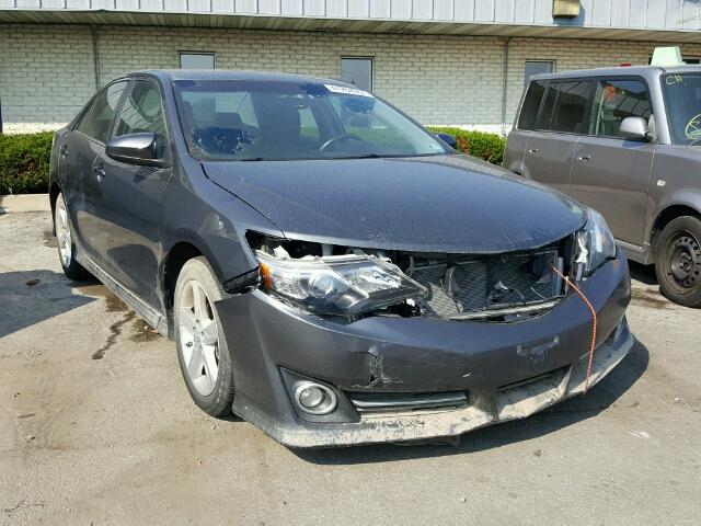 4T1BF1FK4CU016006 - 2012 TOYOTA CAMRY BASE GRAY photo 1