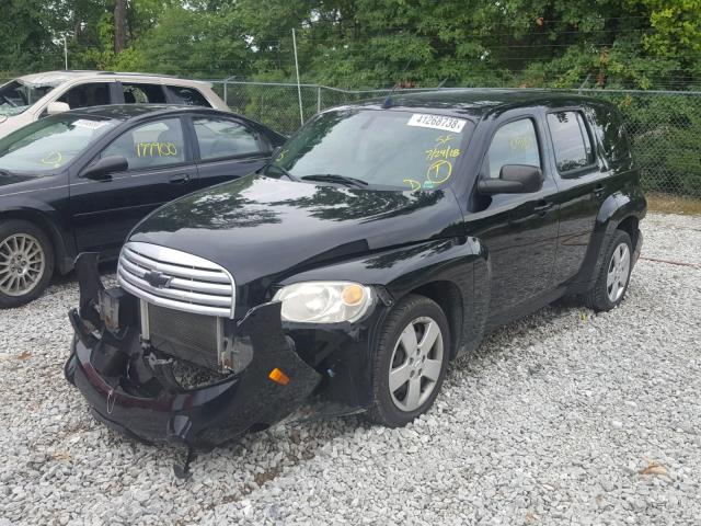 3GNBAADB0AS536519 - 2010 CHEVROLET HHR LS BLACK photo 2