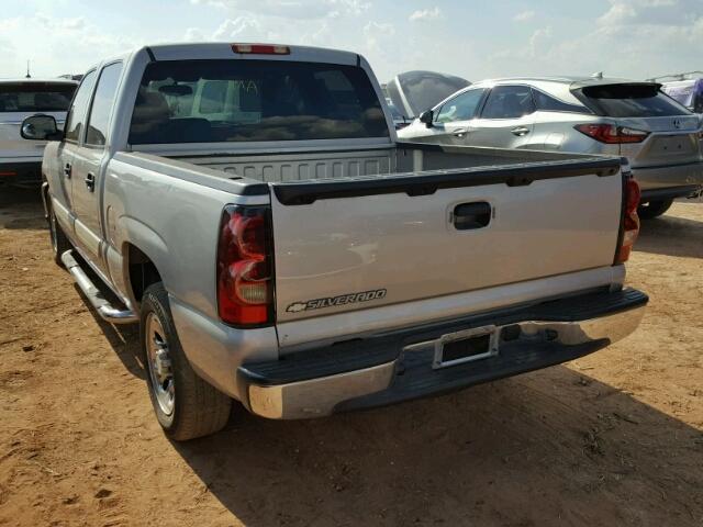 2GCEC13V271128393 - 2007 CHEVROLET SILVERADO SILVER photo 3