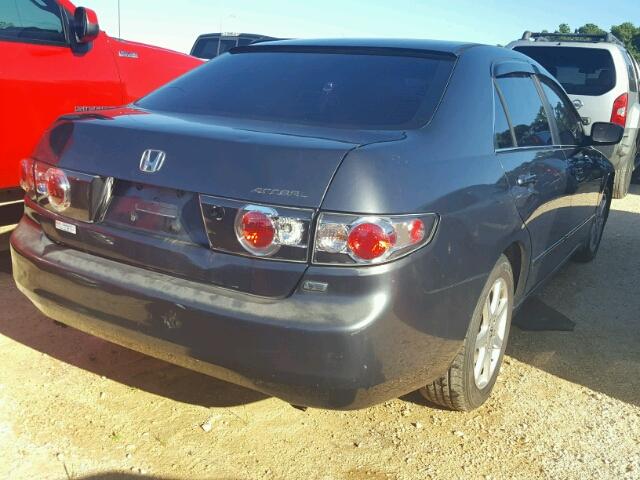 1HGCM66563A030689 - 2003 HONDA ACCORD EX BLUE photo 4