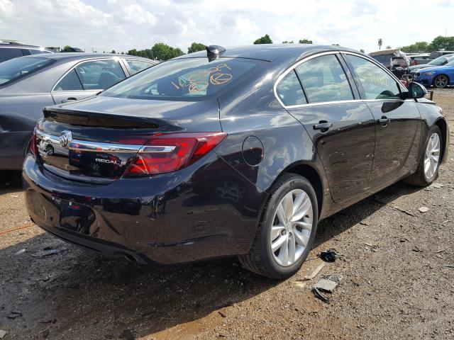 2G4GK5EX5G9128807 - 2016 BUICK REGAL BLACK photo 4