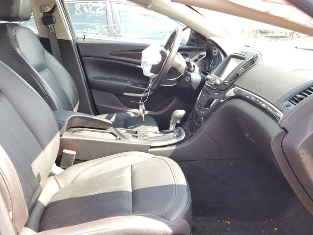 2G4GK5EX5G9128807 - 2016 BUICK REGAL BLACK photo 5