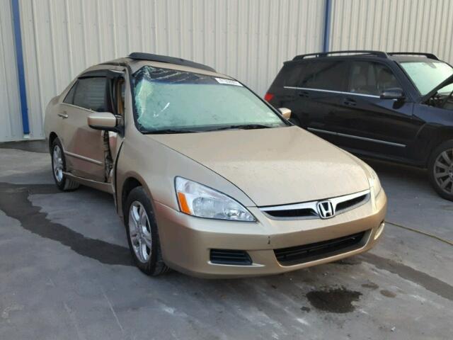 1HGCM56877A157526 - 2007 HONDA ACCORD GOLD photo 1