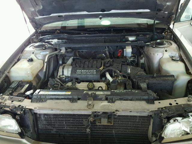 1G4HP52L3SH520633 - 1995 BUICK LESABRE CU SILVER photo 7