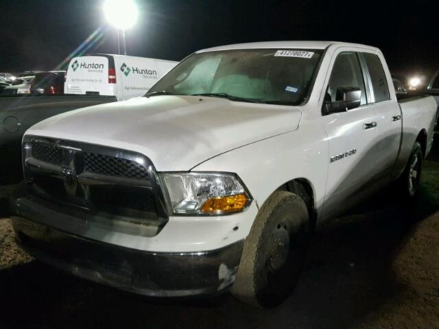 1C6RD6GP3CS292132 - 2012 DODGE RAM 1500 WHITE photo 2