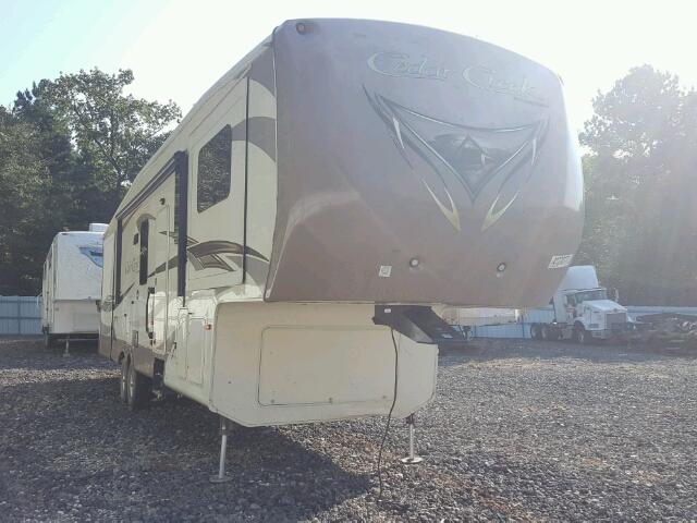 4X4FCRP26FS213233 - 2015 CEDA 5TH WHEEL TAN photo 1