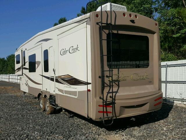 4X4FCRP26FS213233 - 2015 CEDA 5TH WHEEL TAN photo 3