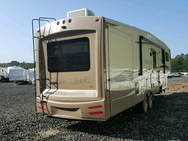 4X4FCRP26FS213233 - 2015 CEDA 5TH WHEEL TAN photo 4